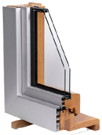 wood-aluminium